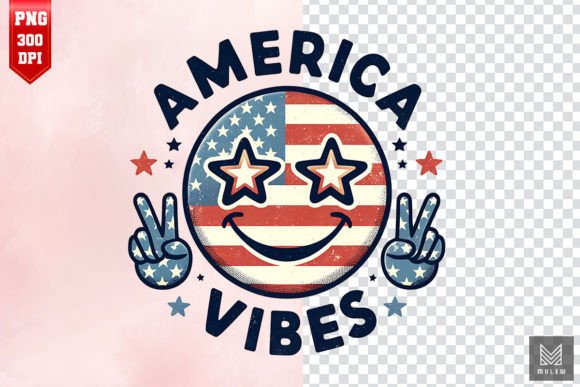 Download Vintage America Vibes Sublimation PNG - Sublimation Collection