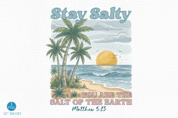 Download Stay Salty Beach Png, Sublimation Design - Sublimation Collection