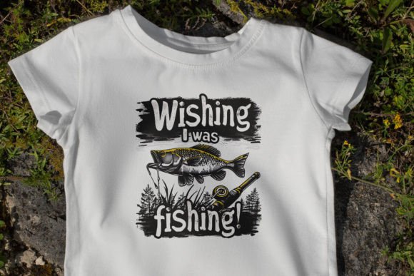 Download Wishing I Was Fishing Sublimation - Sublimation Collection