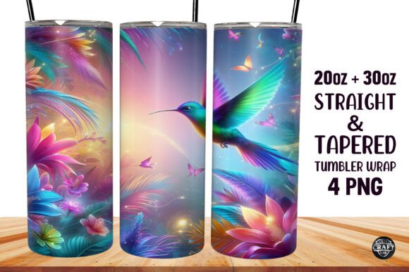 Download 3D Hummingbird Tumbler Sublimation Wrap - Sublimation Collection