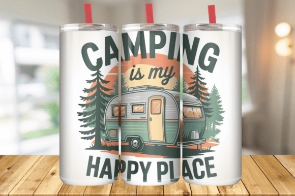 Download Camping Tumbler Sublimation Wrap - Sublimation Collection