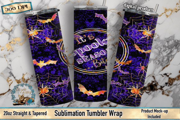 Download Spooky Season Tumbler Wrap - Sublimation - Sublimation Collection