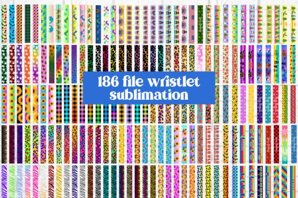 Download Wristlet Sublimation Design Bundle - Sublimation Collection