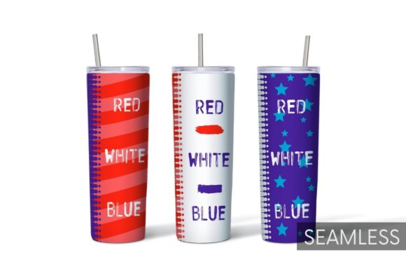 Download Red White Blue Tumbler Sublimation - Sublimation Collection