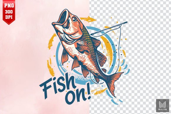 Download Fish on! - Fishing Sublimation - Sublimation Collection