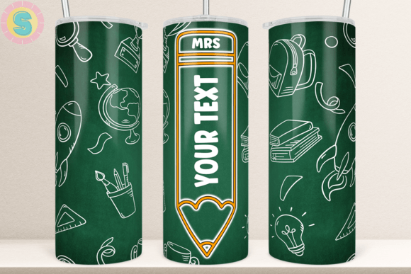 Download Teacher Pencil Tumbler Wrap Sublimation - Sublimation Collection