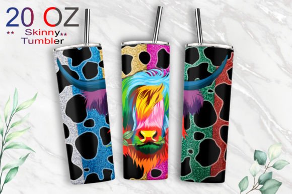 Download 20oz Tumbler Highland Cow Sublimation - Sublimation Collection