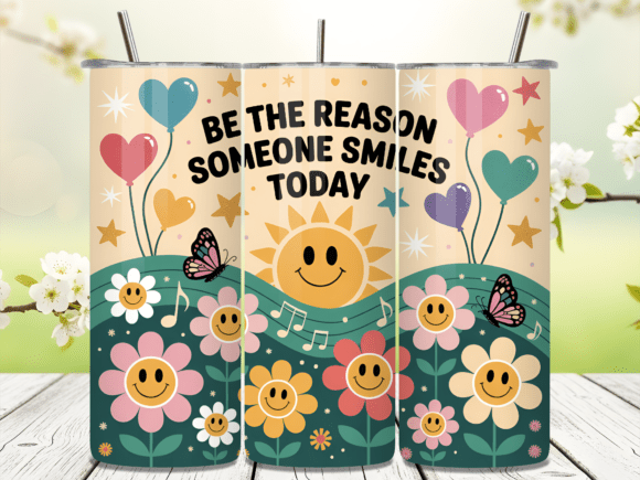 Download Positive Vibes Sublimation Tumbler Wrap - Sublimation Collection