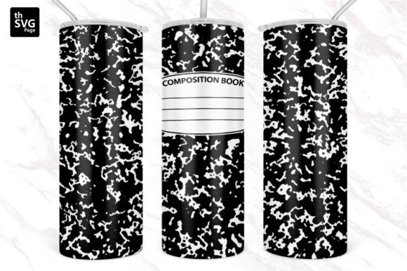 Download Composition Book Tumbler Sublimation - Sublimation Collection