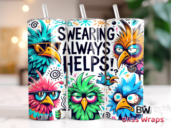 Download Bird Tumbler Wrap Sublimation - Sublimation Collection