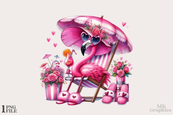 Download Summer Flamingo PNG Sublimation - Sublimation Collection