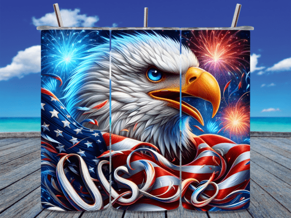 Download Eagle American Flag Fireworks Tumbler - American flag fireworks Collection